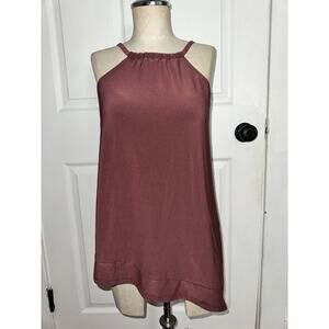 Dreamsuit Women’s Asymmetrical Hem Swim Tankini Top Size 12